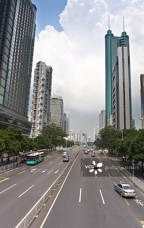 广东深圳城市风光图片素材
