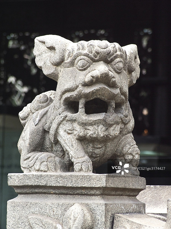 广州著名的陈家祠图片素材