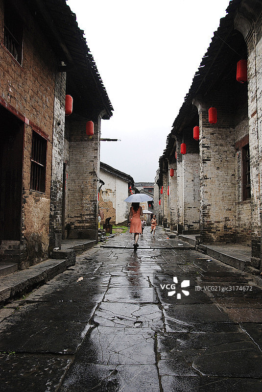 广西黄姚古镇美丽风光图片素材