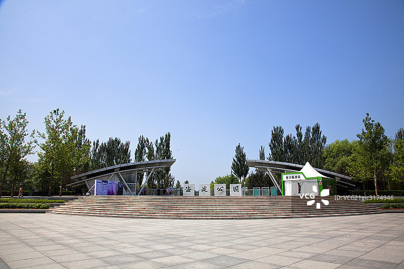 北京海淀公园图片素材