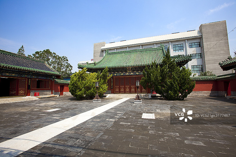 北京月坛公园图片素材