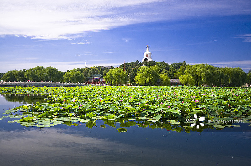 北海美丽风光图片素材