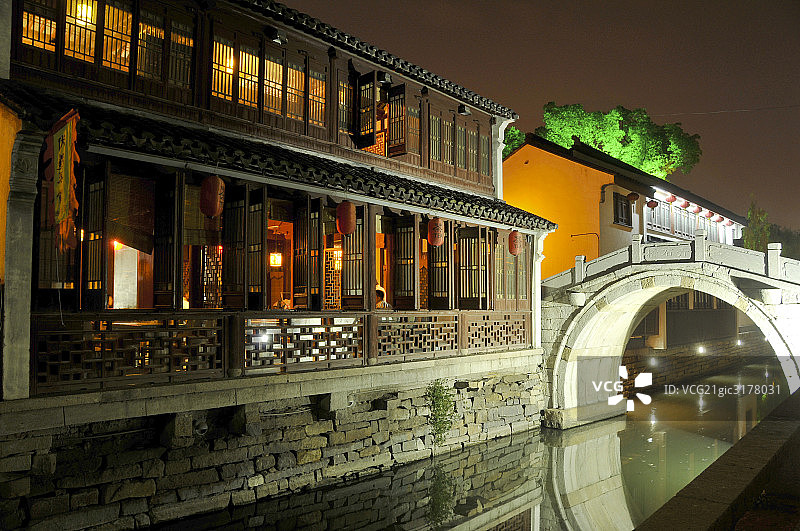 苏州平江历史街区图片素材