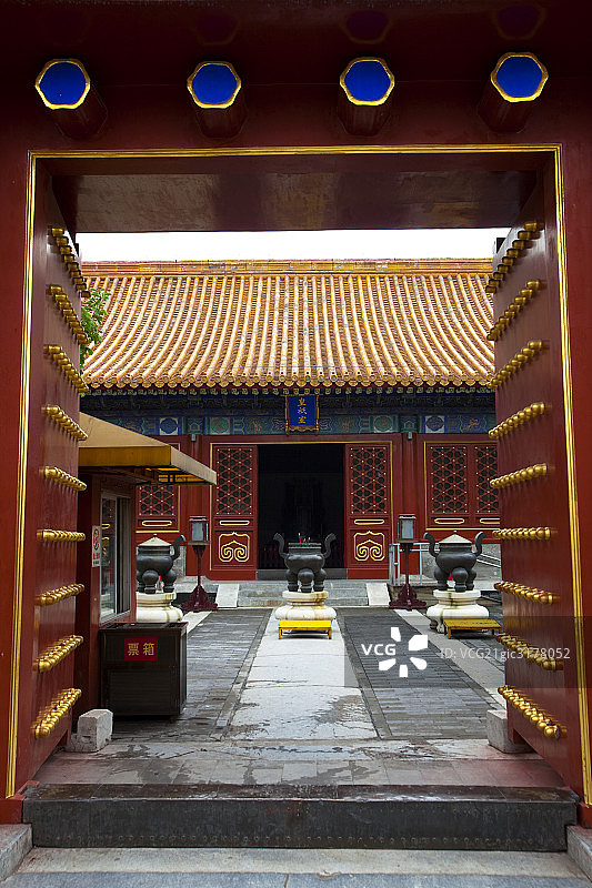 北京地坛公园图片素材