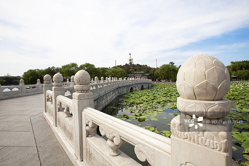 北京北海公园图片素材
