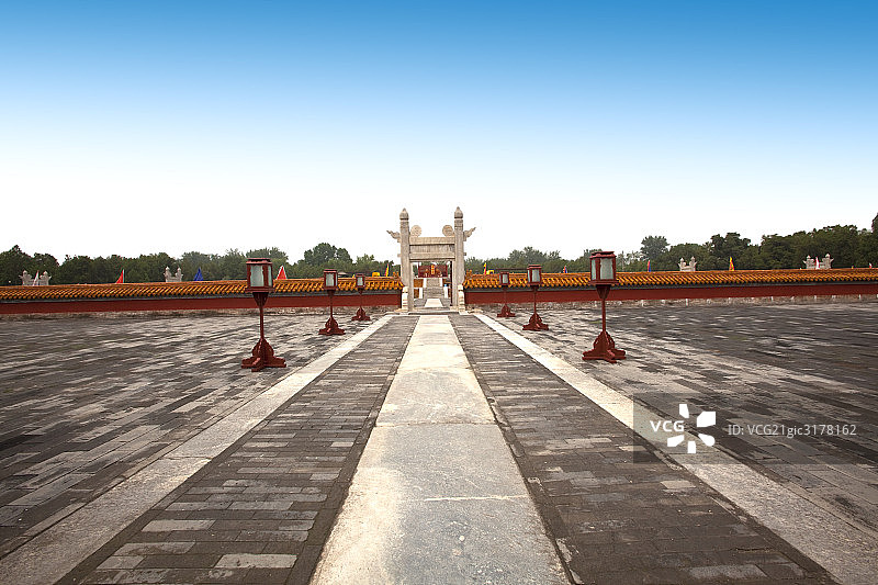 北京地坛公园图片素材