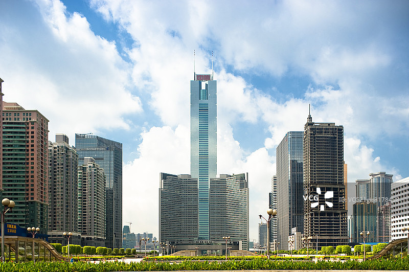 广州都市风光图片素材