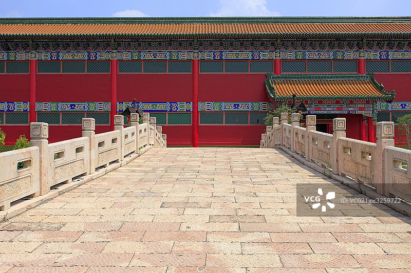 浙江横店明清建筑图片素材