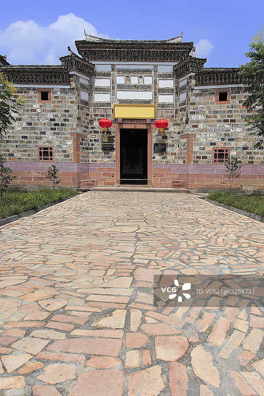 浙江横店明清建筑图片素材