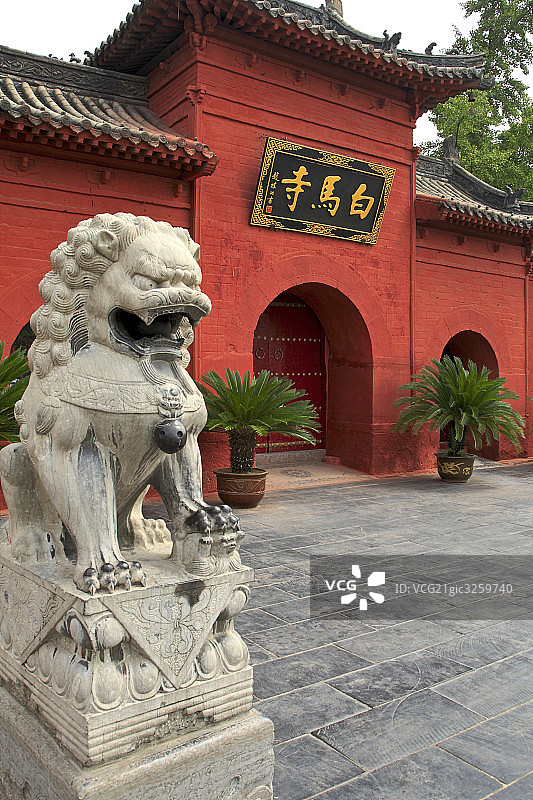 河南白马寺图片素材