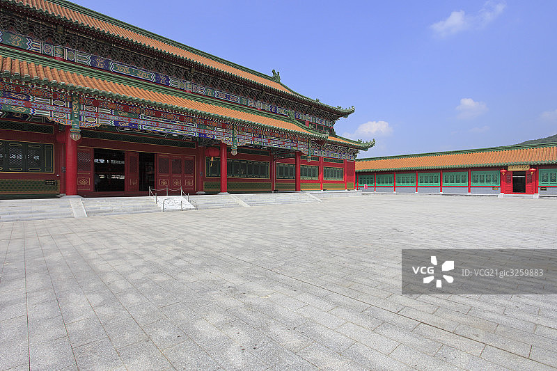 浙江横店明清建筑图片素材