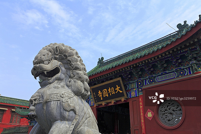 河南开封大相国寺图片素材