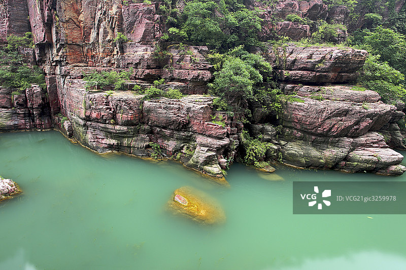 河南云台山红石峡图片素材