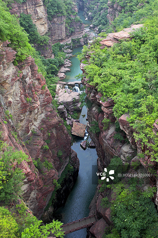 河南云台山红石峡图片素材