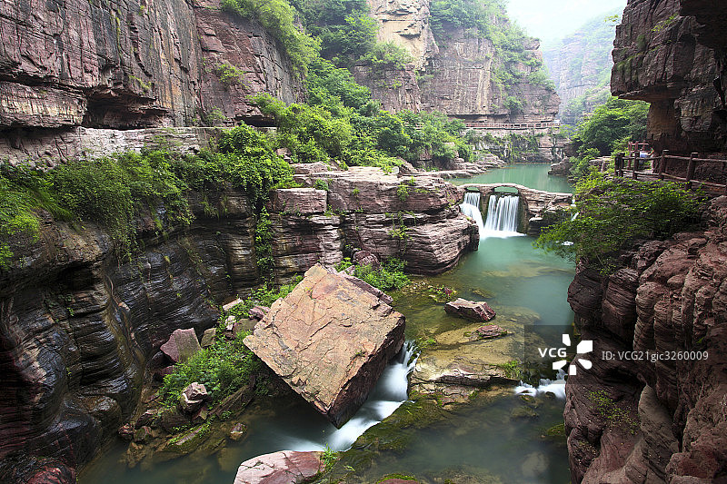 河南云台山红石峡图片素材