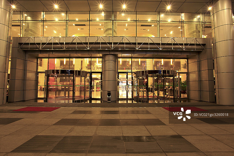 酒店建筑外景图片素材