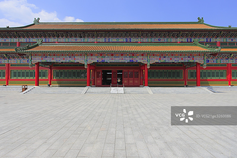 浙江横店明清建筑图片素材