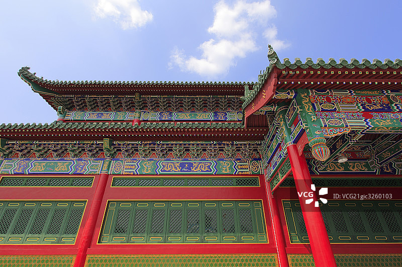 浙江横店明清建筑图片素材