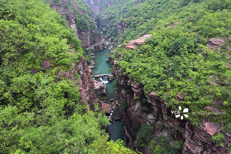 河南云台山红石峡图片素材