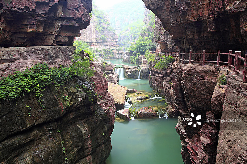 河南云台山红石峡图片素材