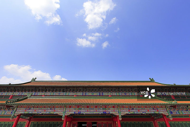 浙江横店明清建筑图片素材