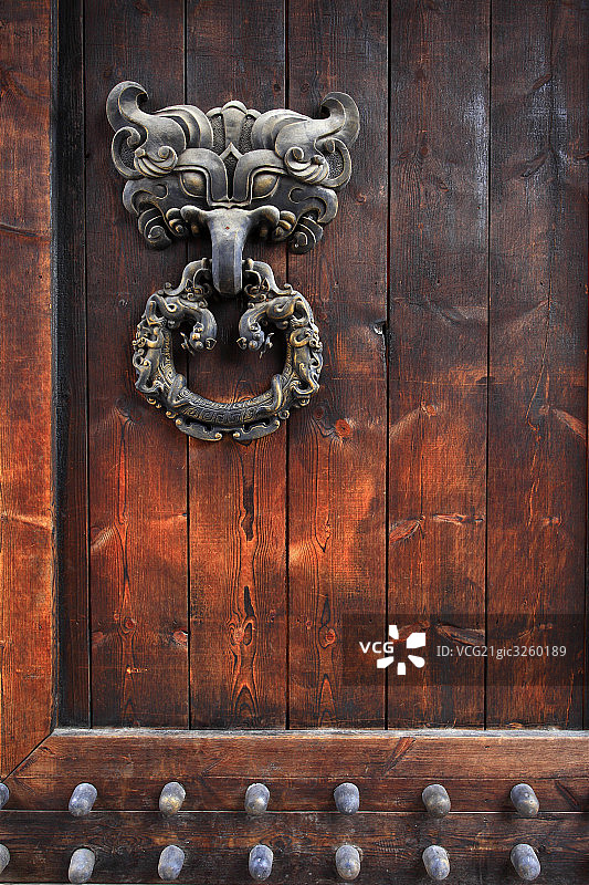 浙江横店秦王宫仿古建筑图片素材