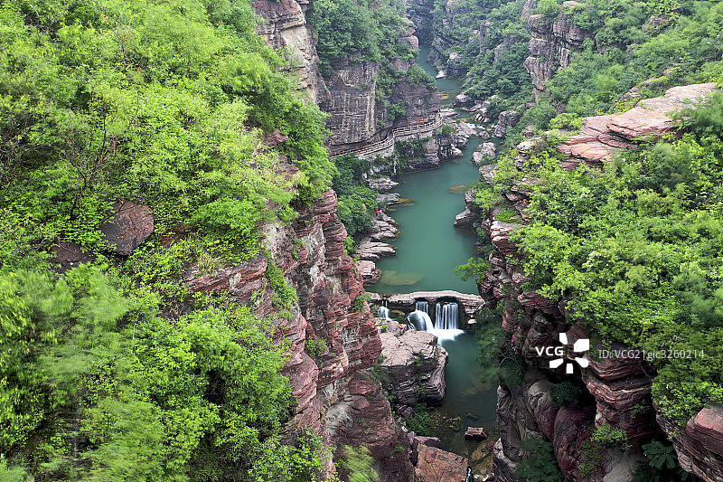 河南云台山红石峡图片素材
