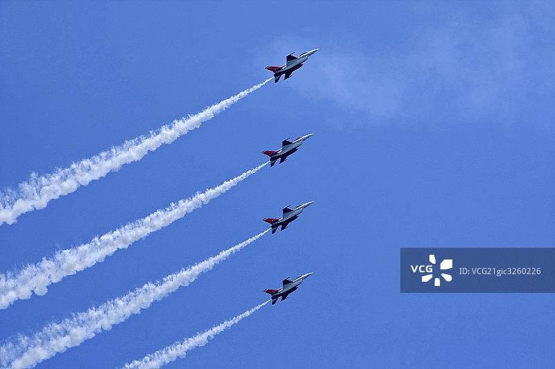 战机飞行表演图片素材
