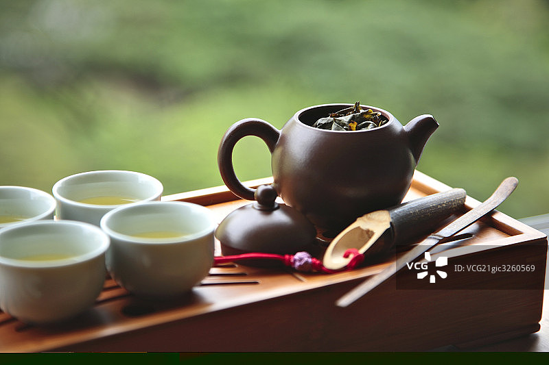 中国功夫茶图片素材