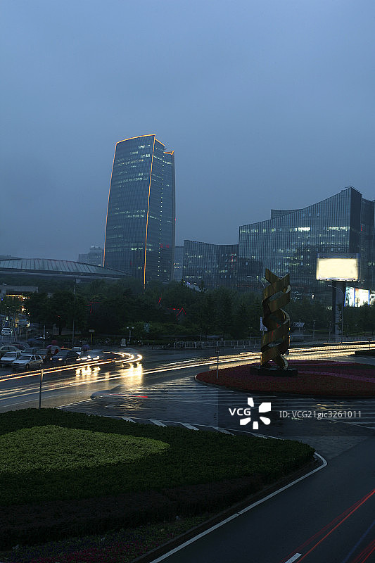 北京城市建筑夜景图片素材