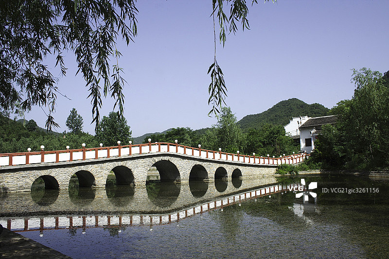 湖北襄樊,南漳香水河风景区图片素材