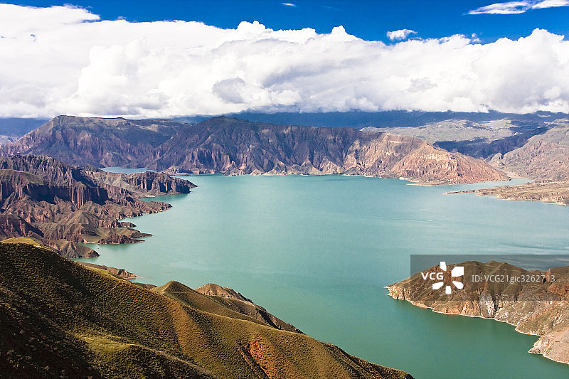 青海坎布拉自然风光图片素材