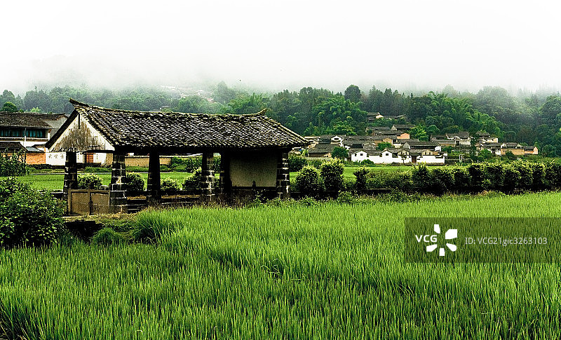 中国和顺古城图片素材