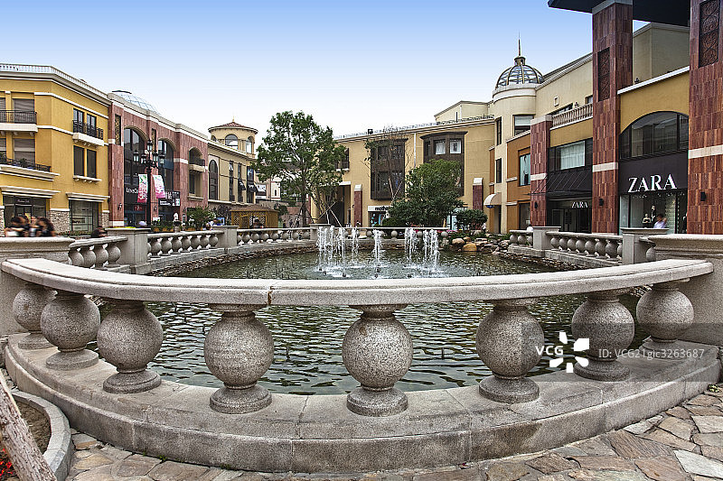 北京蓝色港湾图片素材