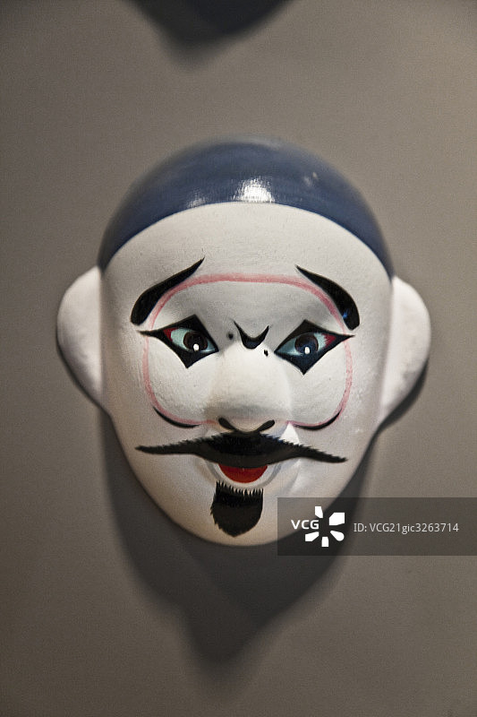 脸谱特写图片素材