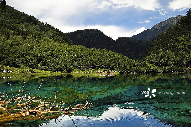 中国，四川，九寨沟图片素材