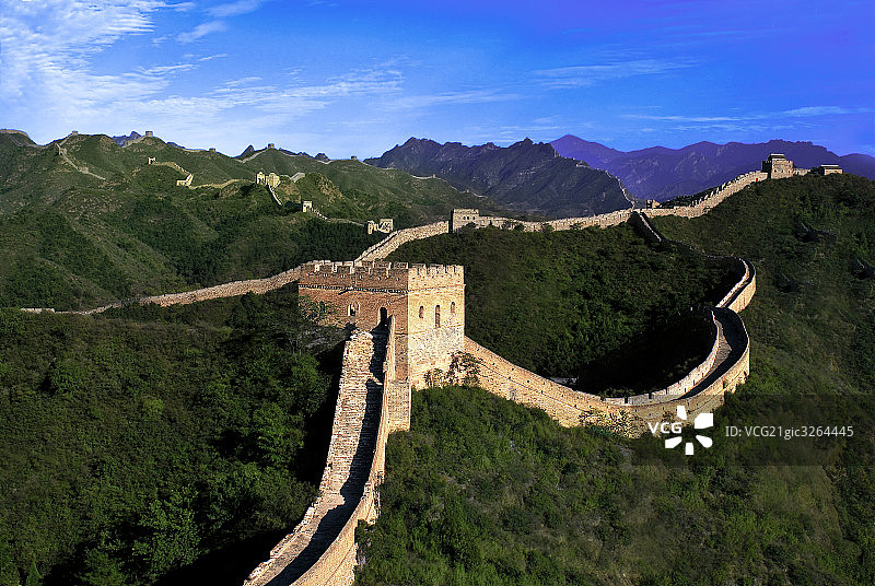中国，长城图片素材