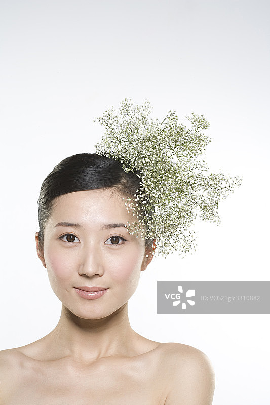美丽的年轻女人图片素材