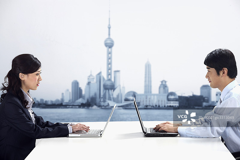 东方人商务图片素材