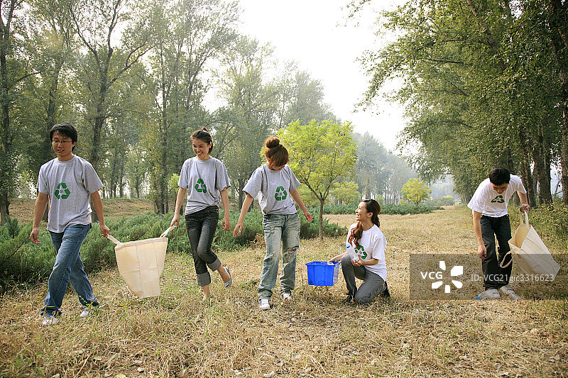 东方人环保生活图片素材