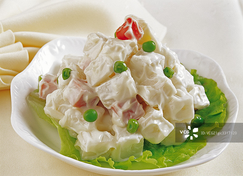 土豆沙拉图片素材