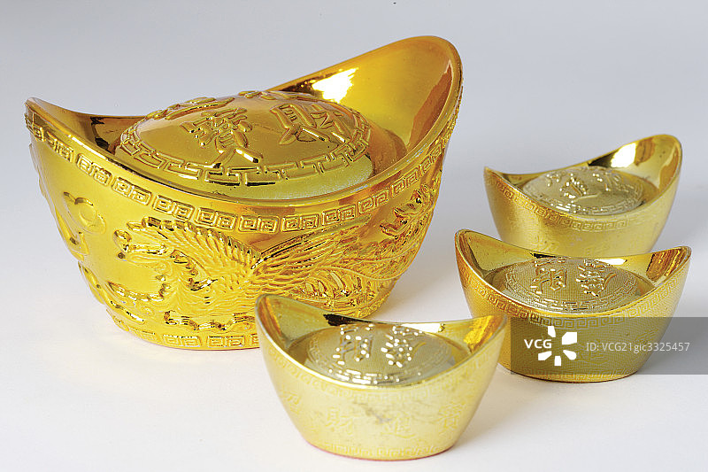 静物-金元宝图片素材