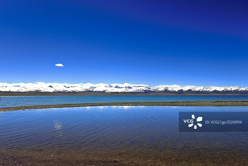 西藏纳木错湖图片素材