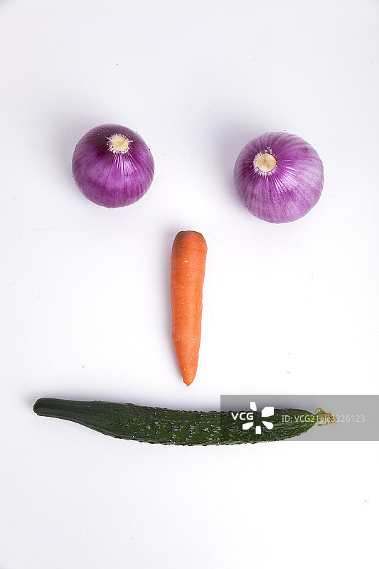 蔬菜笑脸图片素材
