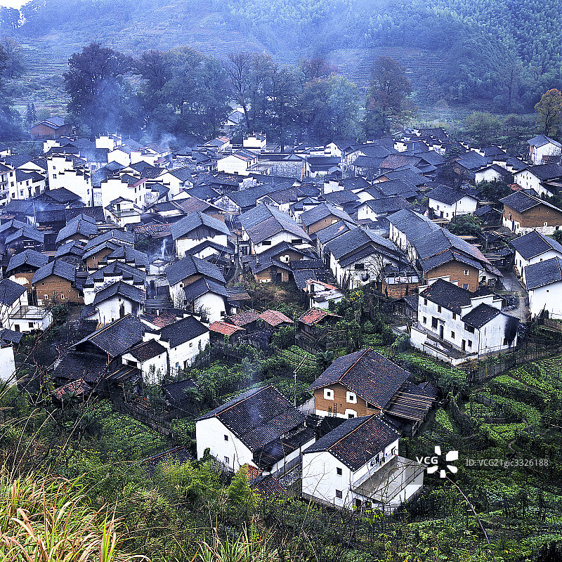 中国南方山村美景图片素材