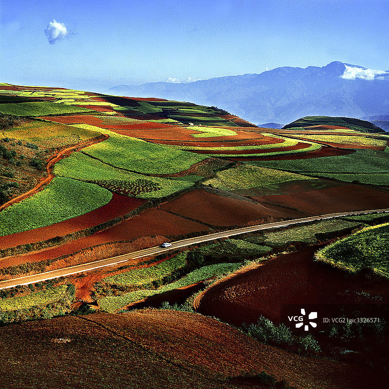 东川红土地图片素材