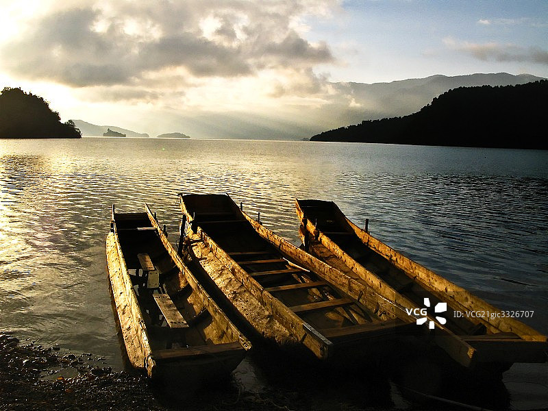 云南，泸沽湖图片素材