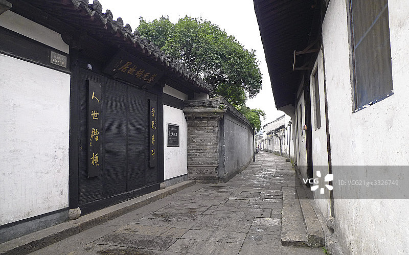 中国浙江绍兴蔡元培纪念馆图片素材