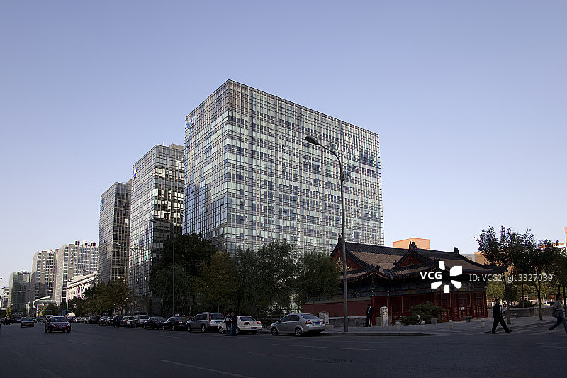 北京金融街图片素材