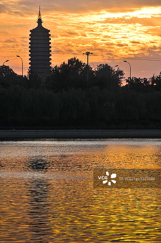 北京通州运河风光图片素材